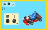 Bauanleitungen LEGO - Creator - 31030 - Rotes Go-Kart: Page 30