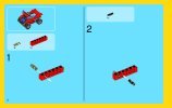 Bauanleitungen LEGO - Creator - 31030 - Rotes Go-Kart: Page 2