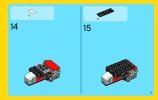 Bauanleitungen LEGO - Creator - 31030 - Rotes Go-Kart: Page 9