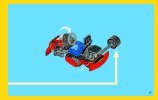 Bauanleitungen LEGO - Creator - 31030 - Rotes Go-Kart: Page 27