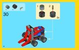 Bauanleitungen LEGO - Creator - 31030 - Rotes Go-Kart: Page 26