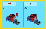 Bauanleitungen LEGO - Creator - 31033 - Autotransporter: Page 31