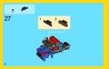 Bauanleitungen LEGO - Creator - 31033 - Autotransporter: Page 28