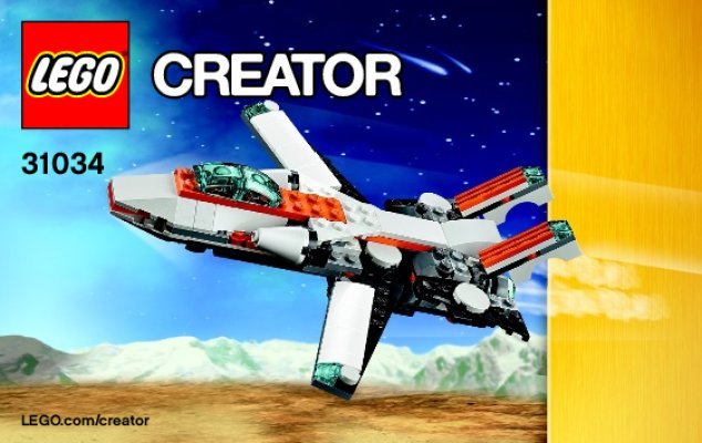 Bauanleitungen LEGO - Creator - 31034 - Zukunftsflieger: Page 1