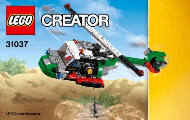 Bauanleitungen LEGO - Creator - 31037 - Abenteuerfahrzeuge: Page 1