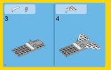 Bauanleitungen LEGO - Creator - 31042 - Düsenjet: Page 4