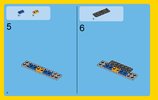 Bauanleitungen LEGO - Creator - 31042 - Düsenjet: Page 4