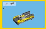 Bauanleitungen LEGO - Creator - 31046 - Schneller Sportflitzer: Page 21