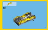 Bauanleitungen LEGO - Creator - 31046 - Schneller Sportflitzer: Page 19