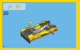 Bauanleitungen LEGO - Creator - 31046 - Schneller Sportflitzer: Page 20