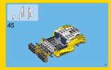 Bauanleitungen LEGO - Creator - 31046 - Schneller Sportflitzer: Page 37