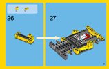 Bauanleitungen LEGO - Creator - 31046 - Schneller Sportflitzer: Page 21