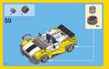 Bauanleitungen LEGO - Creator - 31046 - Schneller Sportflitzer: Page 54