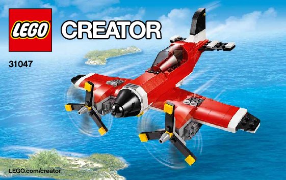 Bauanleitungen LEGO - Creator - 31047 - Propeller-Flugzeug: Page 1