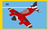 Bauanleitungen LEGO - Creator - 31047 - Propeller-Flugzeug: Page 47