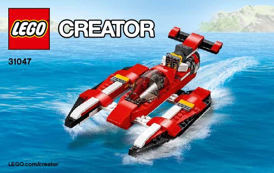 Bauanleitungen LEGO - Creator - 31047 - Propeller-Flugzeug: Page 1