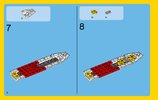 Bauanleitungen LEGO - Creator - 31047 - Propeller-Flugzeug: Page 6