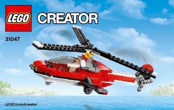 Bauanleitungen LEGO - Creator - 31047 - Propeller-Flugzeug: Page 1