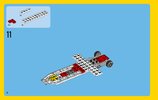 Bauanleitungen LEGO - Creator - 31047 - Propeller-Flugzeug: Page 8