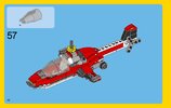 Bauanleitungen LEGO - Creator - 31047 - Propeller-Flugzeug: Page 42