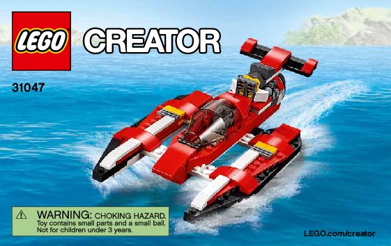 Bauanleitungen LEGO - Creator - 31047 - Propeller-Flugzeug: Page 1