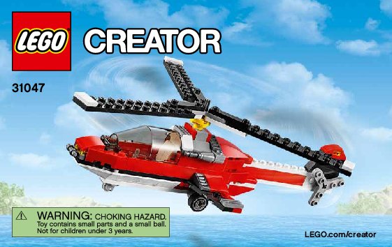 Bauanleitungen LEGO - Creator - 31047 - Propeller-Flugzeug: Page 1