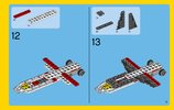 Bauanleitungen LEGO - Creator - 31047 - Propeller-Flugzeug: Page 9