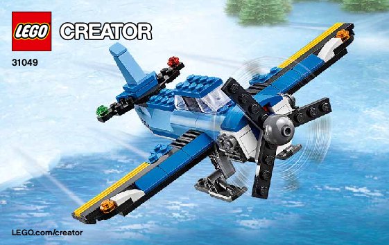 Bauanleitungen LEGO - Creator - 31049 - Doppelrotor-Hubschrauber: Page 1