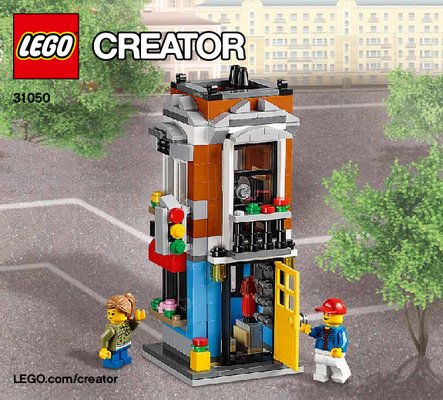 Bauanleitungen LEGO - Creator - 31050 - Feinkostladen: Page 1