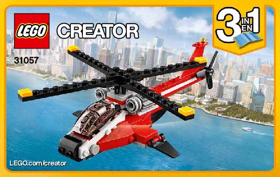 Bauanleitungen LEGO - Creator - 31057 - Helikopter: Page 1