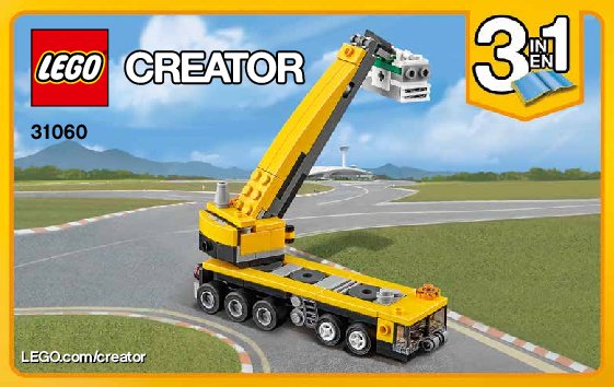 Bauanleitungen LEGO - Creator - 31060 - Flugschau-Attraktionen: Page 1