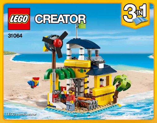 Bauanleitungen LEGO - Creator - 31064 - Wasserflugzeug-Abenteuer: Page 1