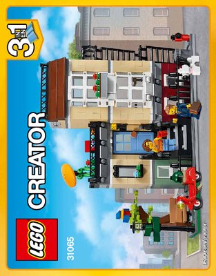 Bauanleitungen LEGO - Creator 3-in-1-Sets - 31065 - Stadthaus an der Parkstraße: Page 1