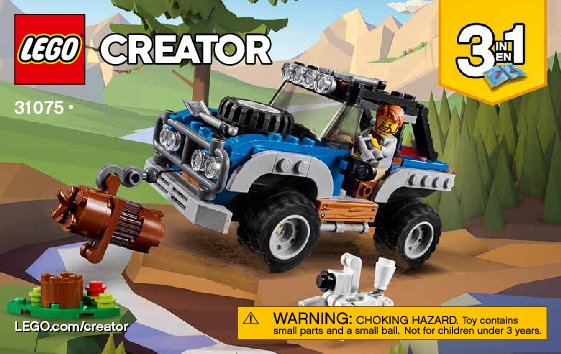 Bauanleitungen LEGO - 31075 - Outback Adventures: Page 1