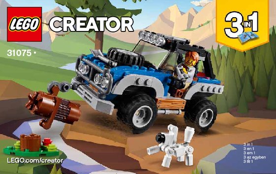 Bauanleitungen LEGO - 31075 - Outback Adventures: Page 1