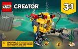 Bauanleitungen LEGO - 31090 - Underwater Robot: Page 1