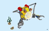 Bauanleitungen LEGO - 31090 - Underwater Robot: Page 43