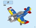 Bauanleitungen LEGO - 31094 - Race Plane: Page 83