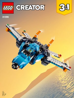 Bauanleitungen LEGO - 31096 - Twin-Rotor Helicopter: Page 1