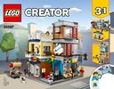 Bauanleitungen LEGO - 31097 - Townhouse Pet Shop & Café: Page 1