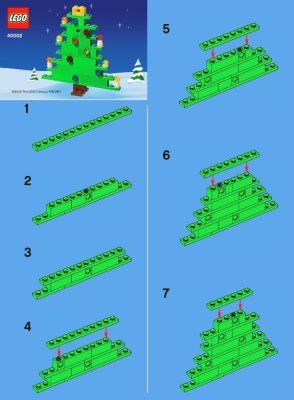 40002 - LEGO X-mas Tree