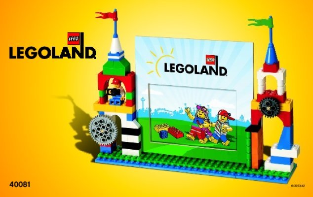 Bauanleitungen LEGO - 40081 - LLP Entrance Picture Frame: Page 1