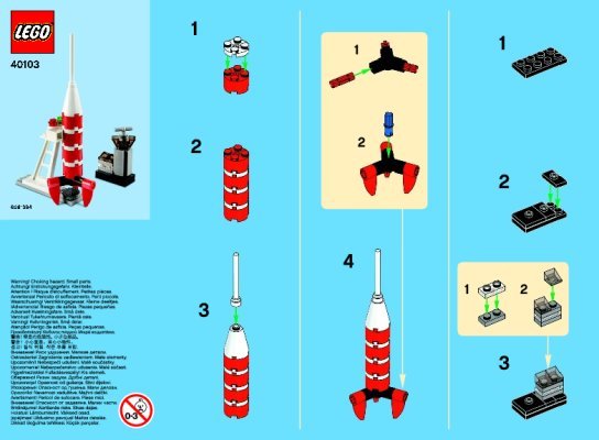 Bauanleitungen LEGO - 40103 - Monthly Minibuild November: Page 1