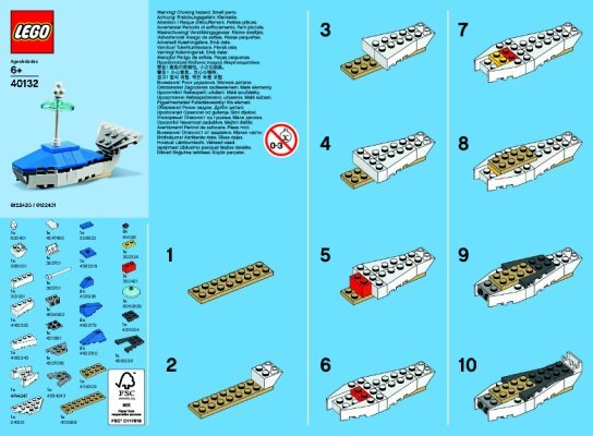 Bauanleitungen LEGO - 40132 - MMB July 2015 Whale: Page 1