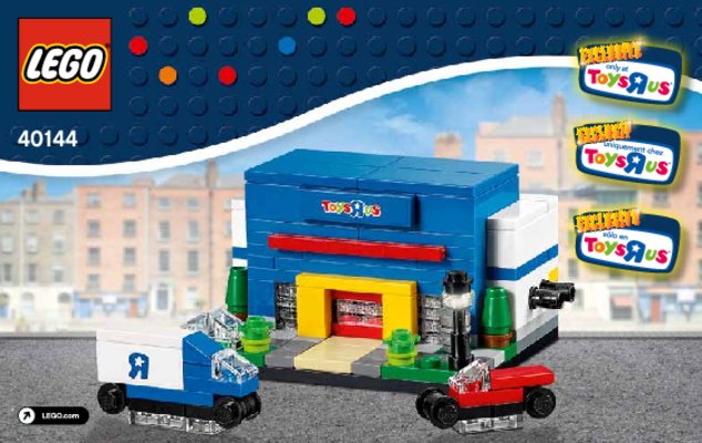 Bauanleitungen LEGO - 40144 - Bricktober Toys”R”Us Store: Page 1