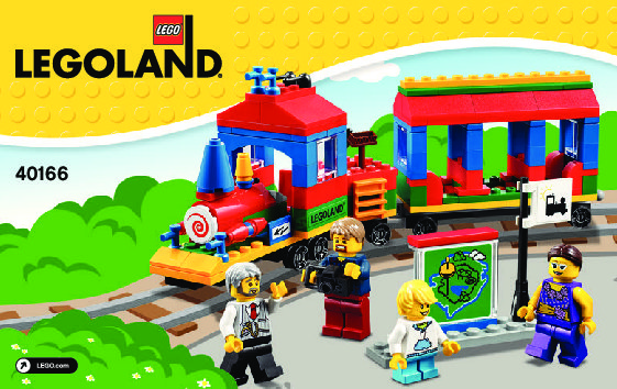 Bauanleitungen LEGO - 40166 - LEGOLAND Train: Page 1