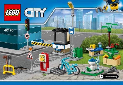 Bauanleitungen LEGO - City - 40170 - LEGO® City Zubehörset „Ich baue meine Stadt“: Page 1