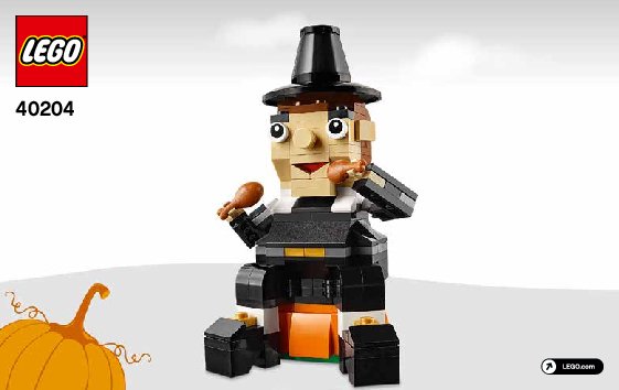 Bauanleitungen LEGO - 40204 - LEGO® Thanksgiving: Page 1