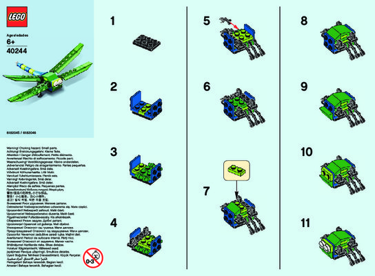 Bauanleitungen LEGO - 40244 - MMB Jun 2017 Dragonfly: Page 1