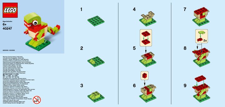 Bauanleitungen LEGO - 40247 - MMB Sep 2017 Dino: Page 1